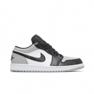 Pánské Boty Air Jordan 1 Low Šedá Černá Bílý