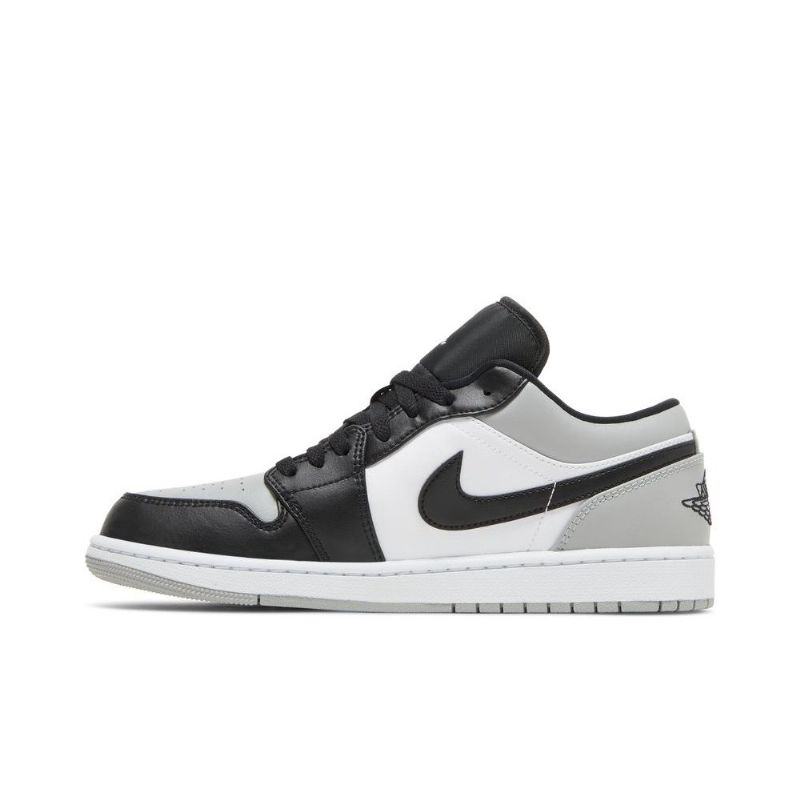 Pánské Boty Air Jordan 1 Low Šedá Černá Bílý