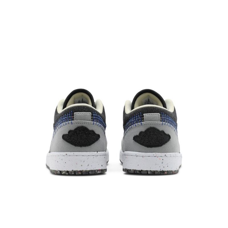 Pánské Boty Air Jordan 1 Low Šedá Černá Modrý