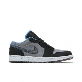 Pánské Boty Air Jordan 1 Low Šedá Černá Modrý