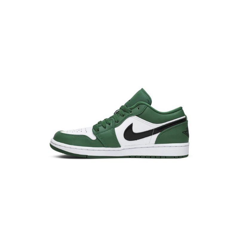 Pánské Boty Air Jordan 1 Low Zelená Bílý