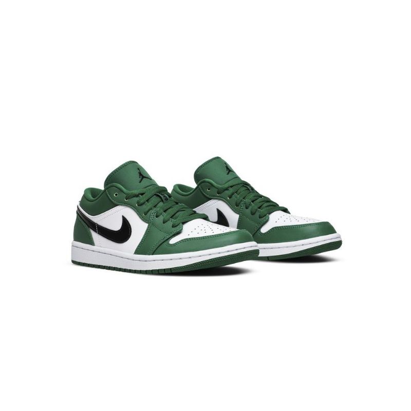 Pánské Boty Air Jordan 1 Low Zelená Bílý