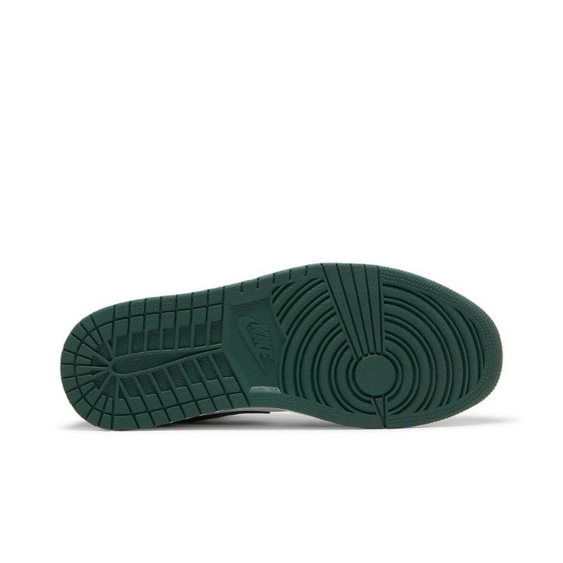 Pánské Boty Air Jordan 1 Low Zelená Bílý Černá Zlatý