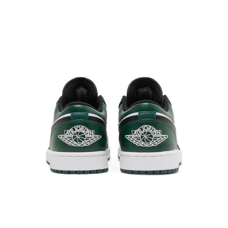 Pánské Boty Air Jordan 1 Low Zelená Bílý Černá Zlatý