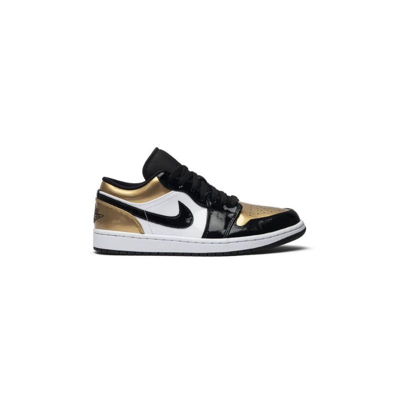 Pánské Boty Air Jordan 1 Low Zlatý Bílý Černá