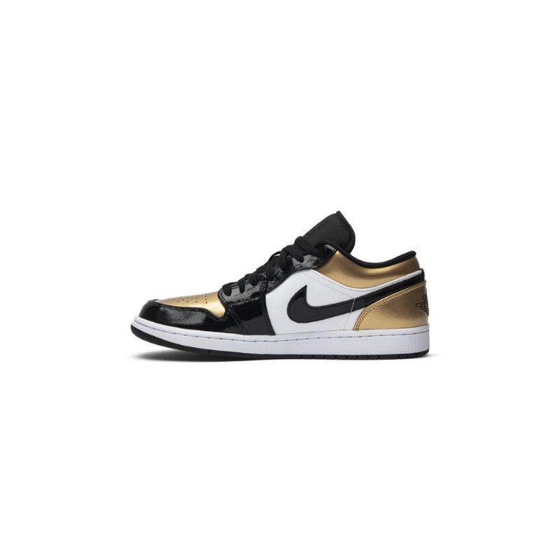 Pánské Boty Air Jordan 1 Low Zlatý Bílý Černá