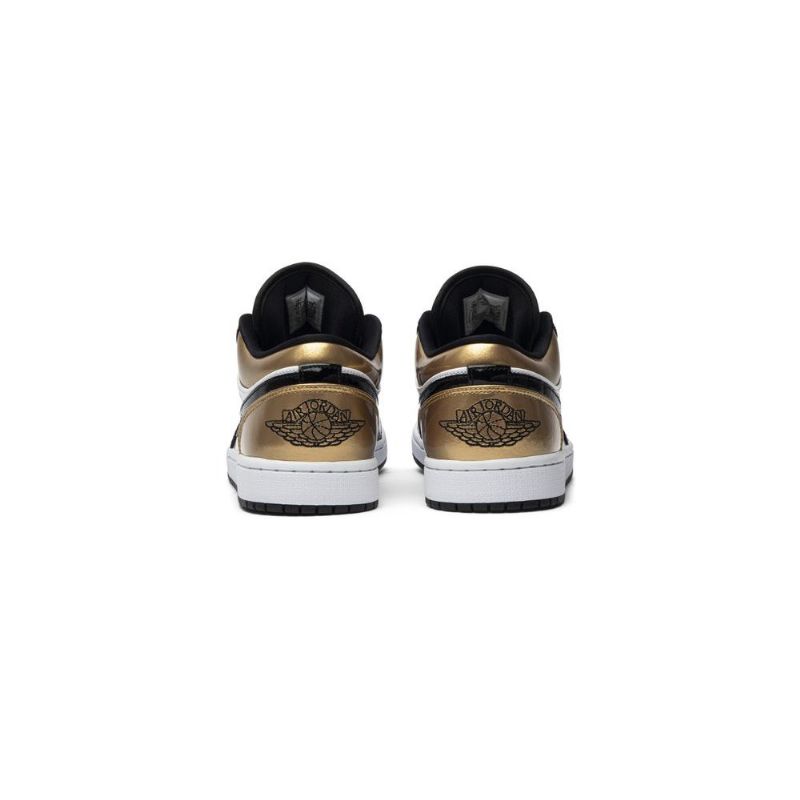 Pánské Boty Air Jordan 1 Low Zlatý Bílý Černá