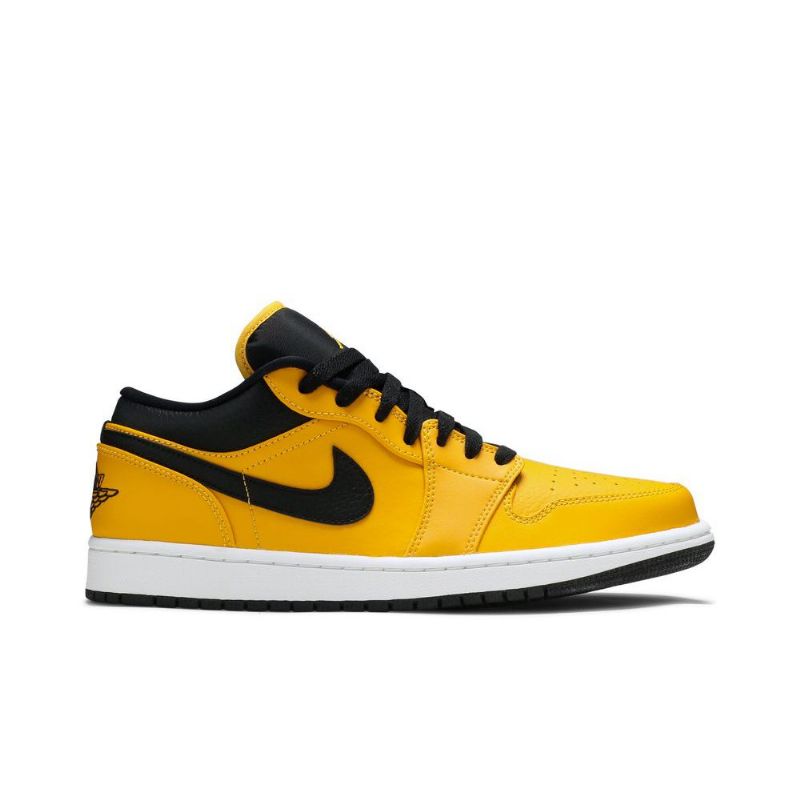 Pánské Boty Air Jordan 1 Low Zlatý Černá Bílý
