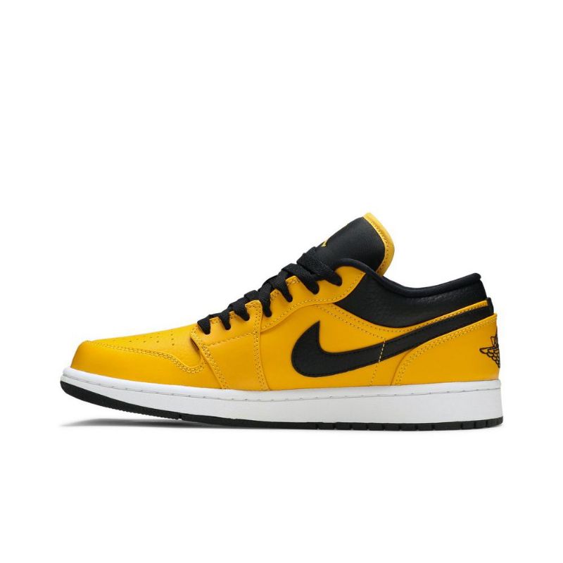 Pánské Boty Air Jordan 1 Low Zlatý Černá Bílý
