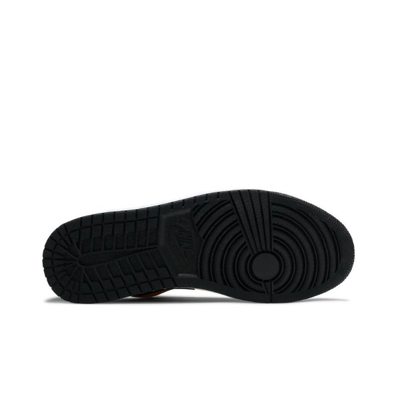 Pánské Boty Air Jordan 1 Low Zlatý Černá Bílý