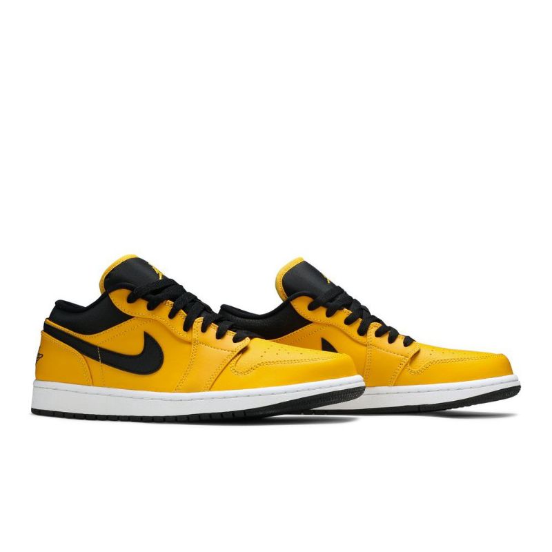 Pánské Boty Air Jordan 1 Low Zlatý Černá Bílý