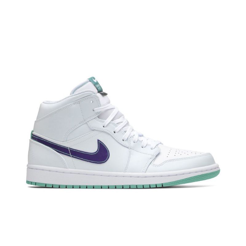 Pánské Boty Air Jordan 1 Luka Doncic Mid Se Bílý Modrý Zelená