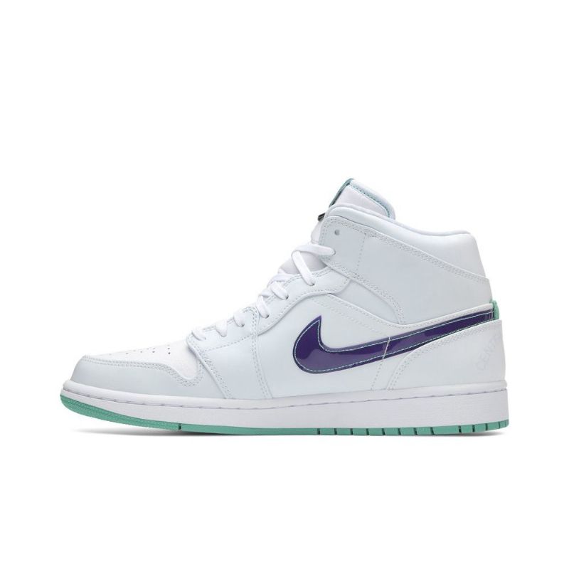 Pánské Boty Air Jordan 1 Luka Doncic Mid Se Bílý Modrý Zelená