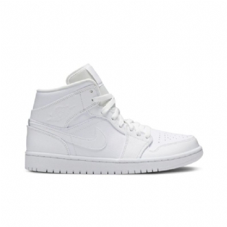 Pánské Boty Air Jordan 1 Mid Bílý