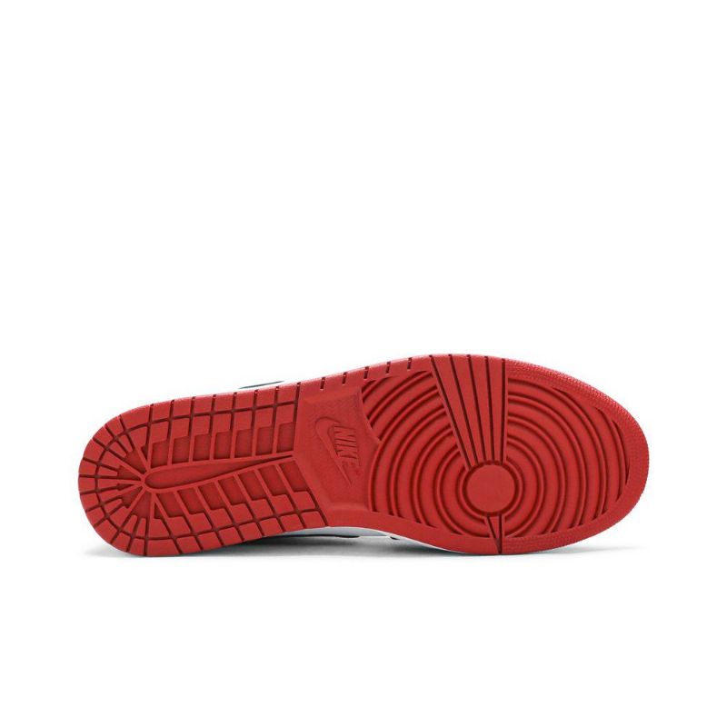 Pánské Boty Air Jordan 1 Mid Bílý Červené Černá