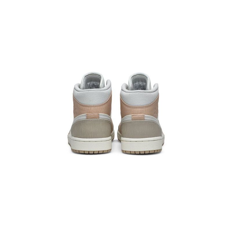 Pánské Boty Air Jordan 1 Mid Bílý Šedá