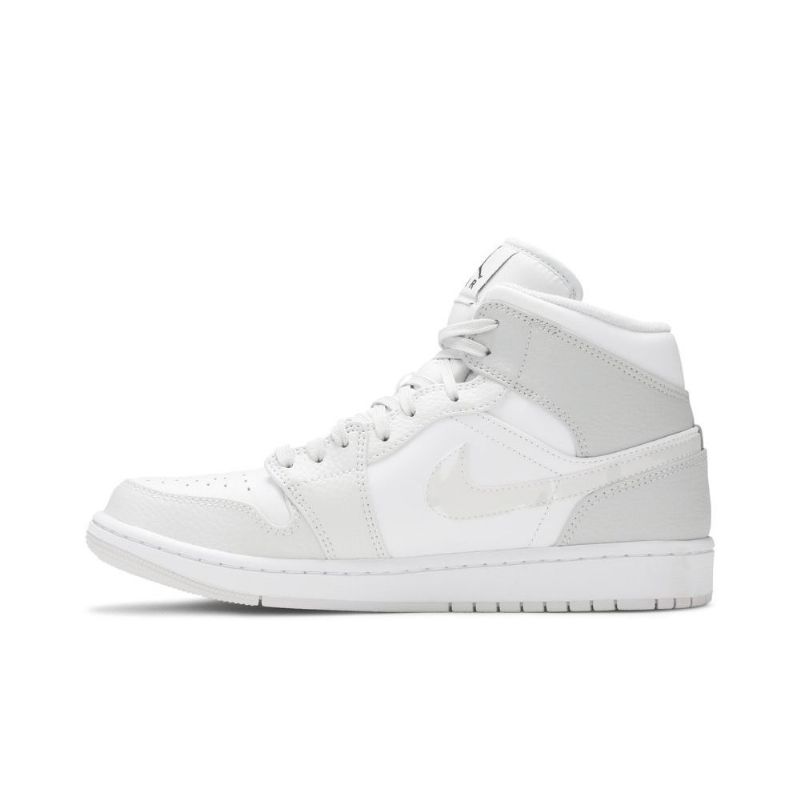 Pánské Boty Air Jordan 1 Mid Bílý Šedá