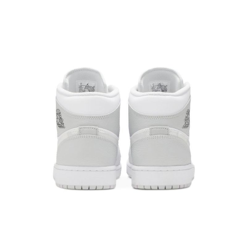 Pánské Boty Air Jordan 1 Mid Bílý Šedá