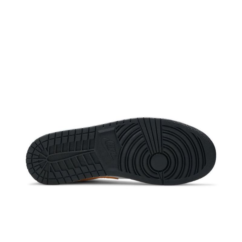 Pánské Boty Air Jordan 1 Mid Bílý Zlatý Černá