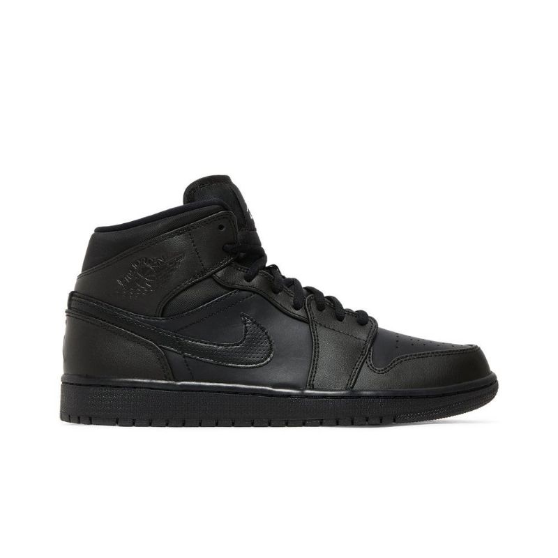 Pánské Boty Air Jordan 1 Mid Černá Bílý