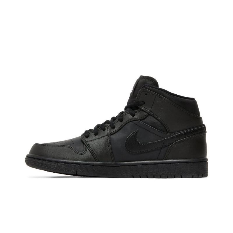 Pánské Boty Air Jordan 1 Mid Černá Bílý