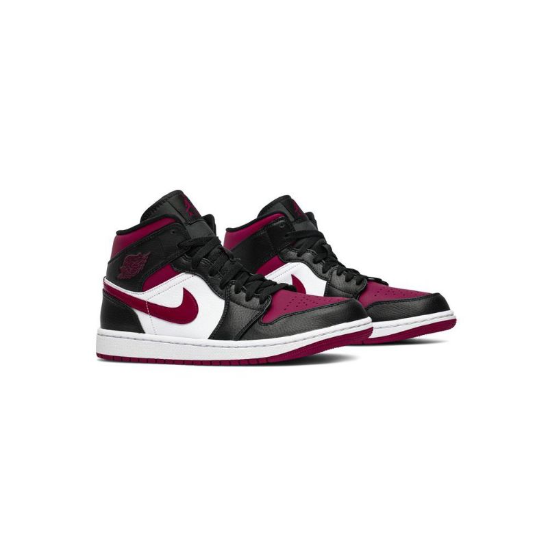 Pánské Boty Air Jordan 1 Mid Černá Bílý Červené