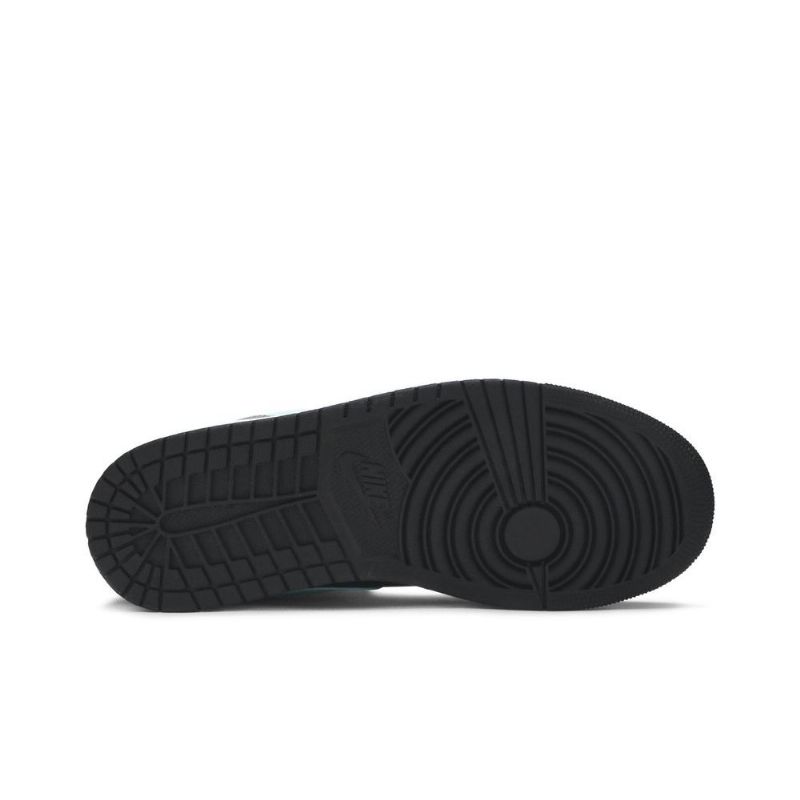 Pánské Boty Air Jordan 1 Mid Černá Modrý Šedá