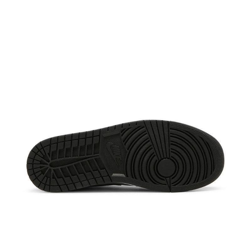 Pánské Boty Air Jordan 1 Mid Černá Šedá Červené Bílý