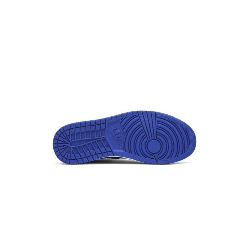 Pánské Boty Air Jordan 1 Mid Modrý Černá Bílý