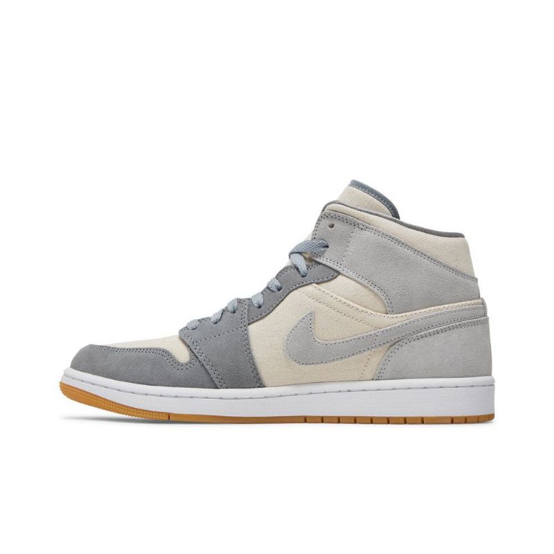 Pánské Boty Air Jordan 1 Mid Se Béžová Šedá