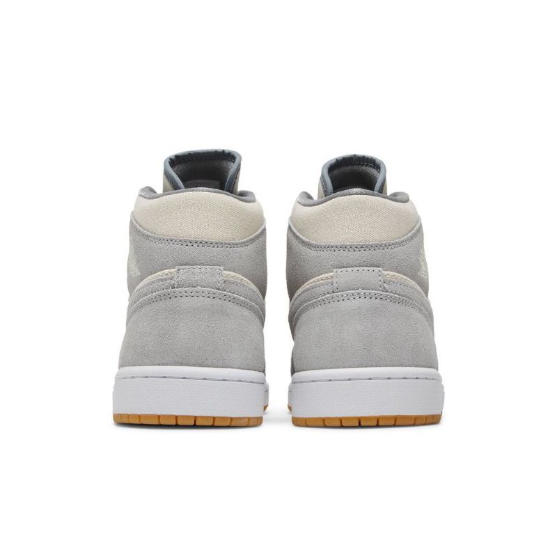 Pánské Boty Air Jordan 1 Mid Se Béžová Šedá