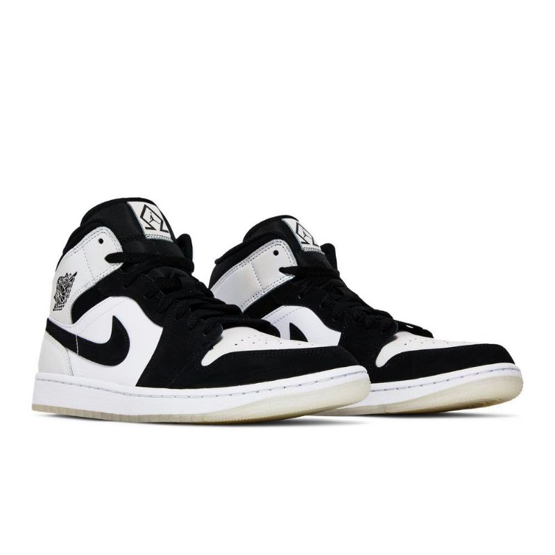 Pánské Boty Air Jordan 1 Mid Se Bílý Černá
