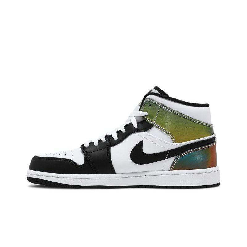 Pánské Boty Air Jordan 1 Mid Se Bílý Černá