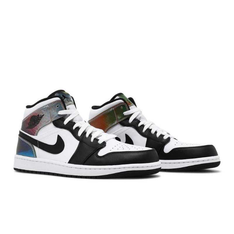 Pánské Boty Air Jordan 1 Mid Se Bílý Černá