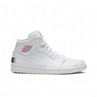 Pánské Boty Air Jordan 1 Mid Se Bílý Červené