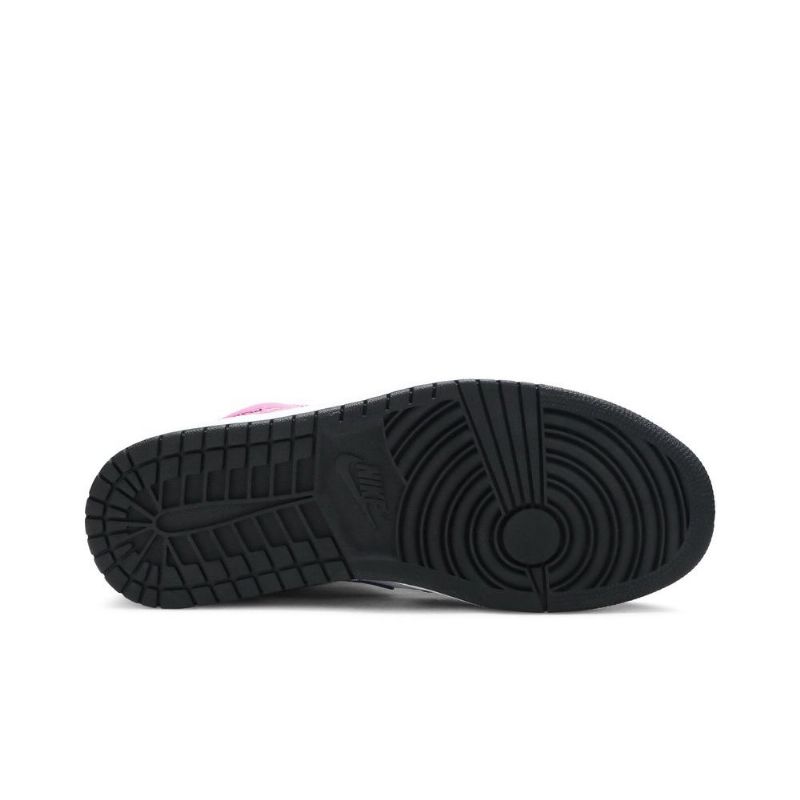 Pánské Boty Air Jordan 1 Mid Se Bílý Růžová Černá