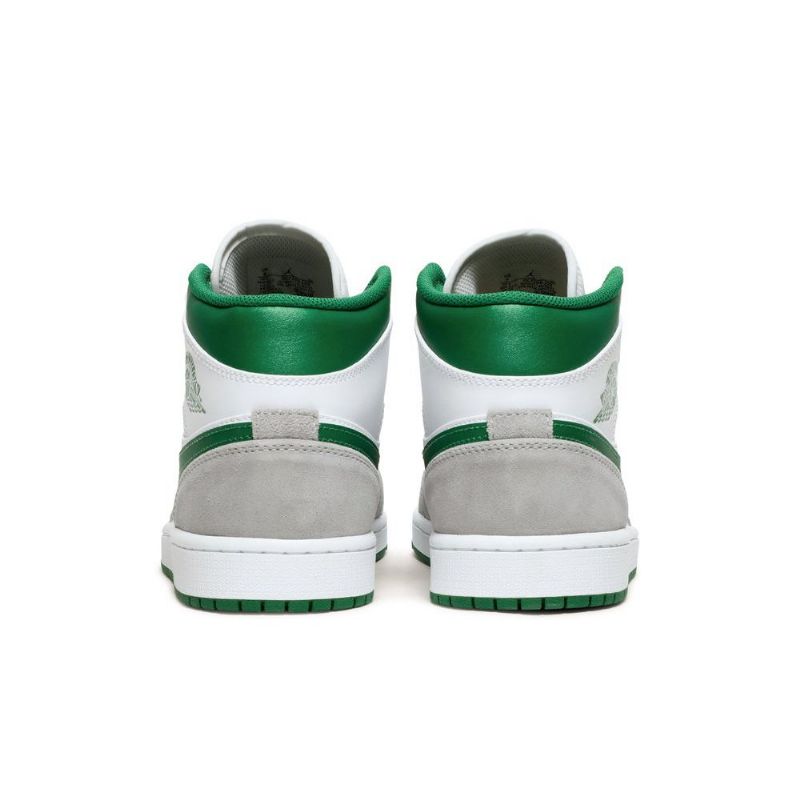 Pánské Boty Air Jordan 1 Mid Se Bílý Šedá Zelená