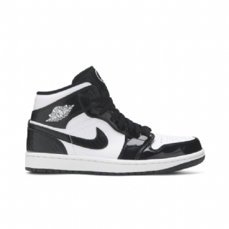 Pánské Boty Air Jordan 1 Mid Se Černá Bílý