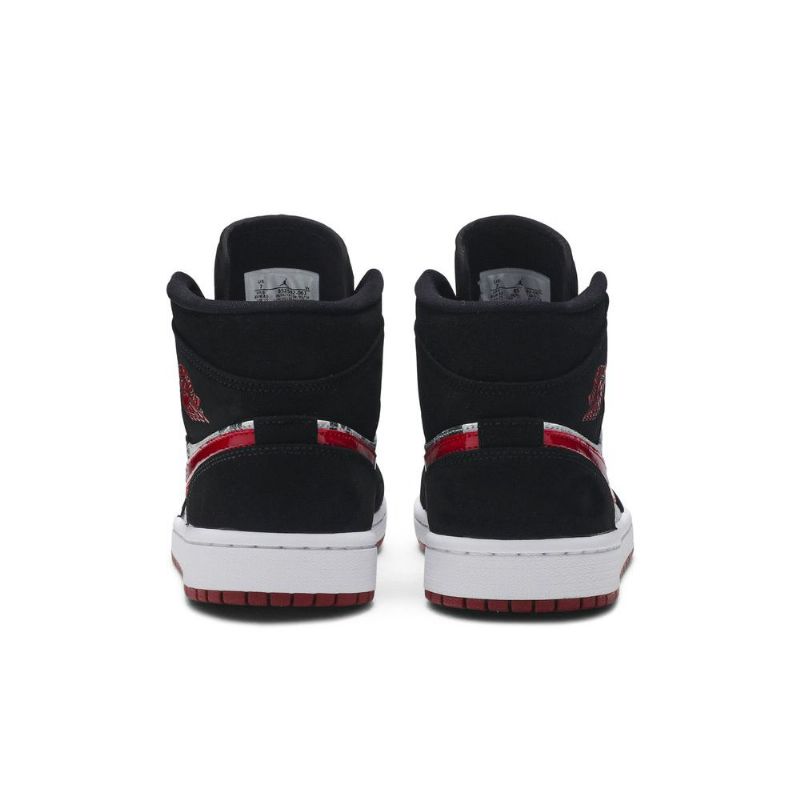 Pánské Boty Air Jordan 1 Mid Se Černá Červené Bílý