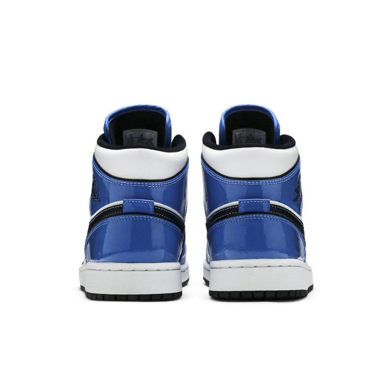 Pánské Boty Air Jordan 1 Mid Se Modrá Bílá Černá