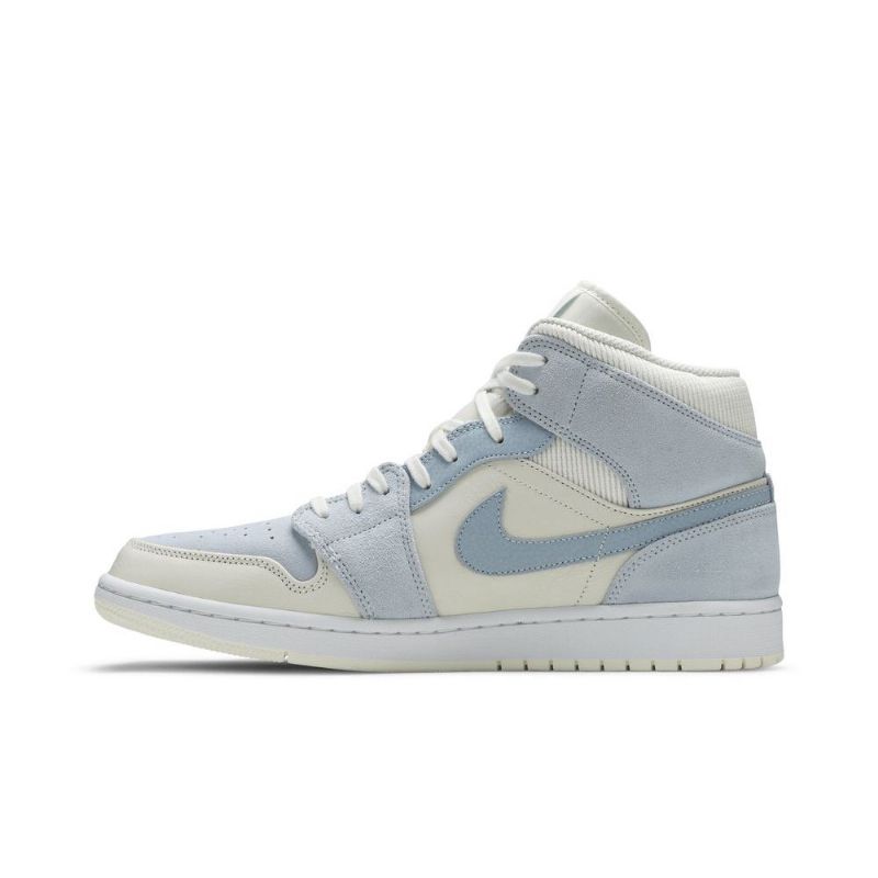 Pánské Boty Air Jordan 1 Mid Se Modrý Bílý