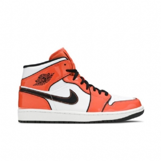 Pánské Boty Air Jordan 1 Mid Se Oranžový Bílý Černá