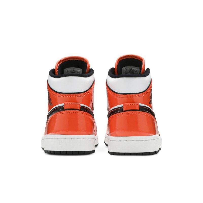 Pánské Boty Air Jordan 1 Mid Se Oranžový Bílý Černá