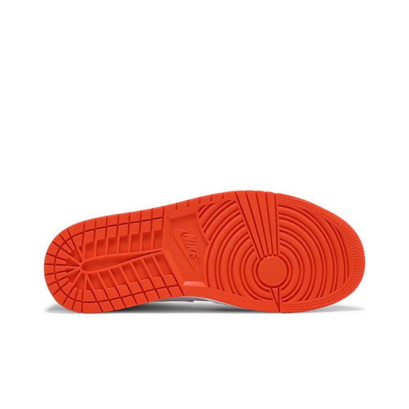Pánské Boty Air Jordan 1 Mid Se Oranžový Bílý Černá