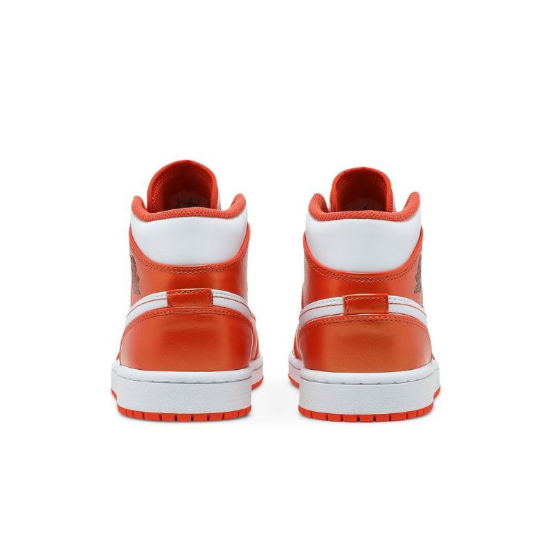 Pánské Boty Air Jordan 1 Mid Se Oranžový Bílý Černá