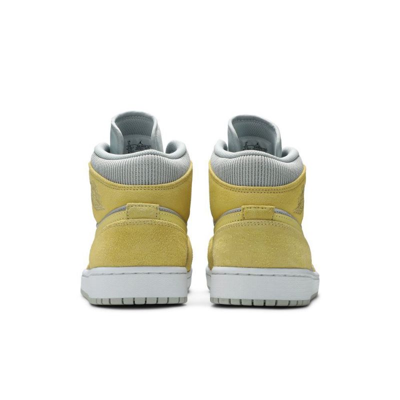 Pánské Boty Air Jordan 1 Mid Se Šedá Žlutá