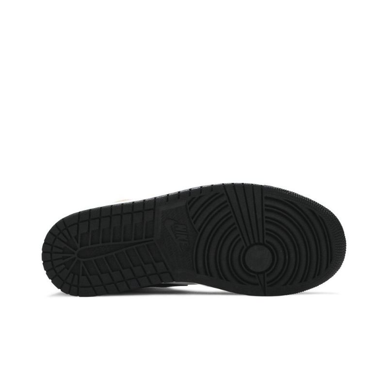 Pánské Boty Air Jordan 1 Mid Se Zlatý Černá Bílý