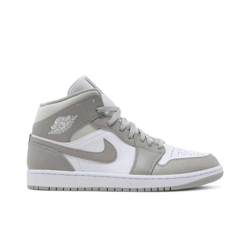 Pánské Boty Air Jordan 1 Mid Šedá Bílý
