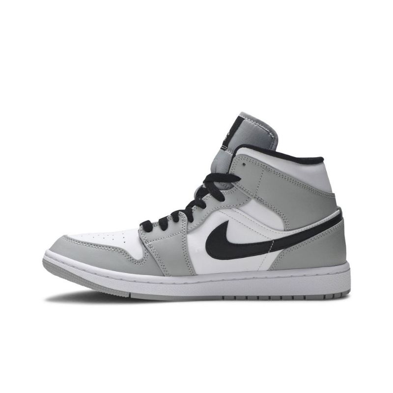 Pánské Boty Air Jordan 1 Mid Šedá Bílý Černá