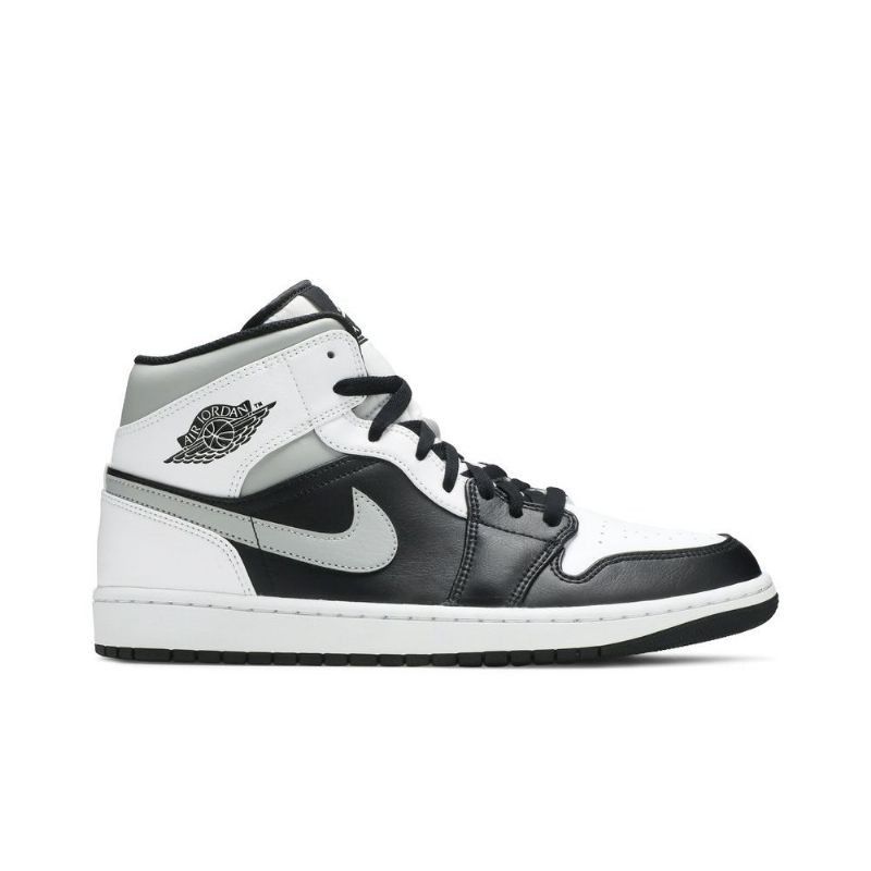 Pánské Boty Air Jordan 1 Mid Šedá Černá Bílý